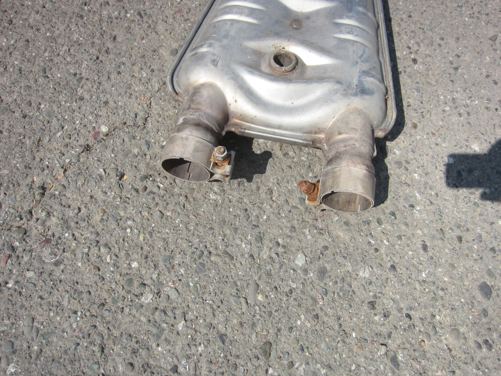 Maserati Spider / Coupe - Central Exhaust Muffler Resonator (USED) -  P/N 187826