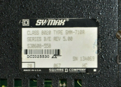 8020-SMM-710R-BE Square D Memory Module Model 700 Sy/Max --SA - Picture 2 of 2