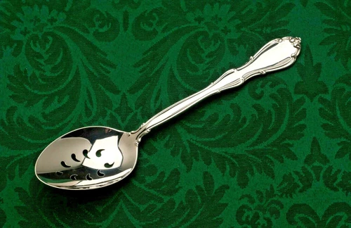 Fontana by Towle Sterling Silver Pierced Serving Spoon 8 5/8"