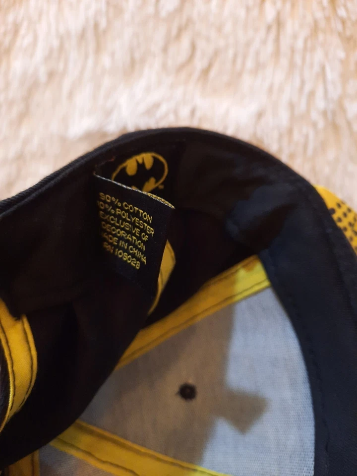 DC漫画蝙蝠侠黑白平沿帽DC漫画 — 第 4/4 张图片