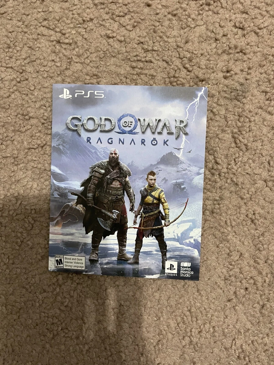 God of war Ragnarok GOW Ragnarök Full Game Digital Code - PS5