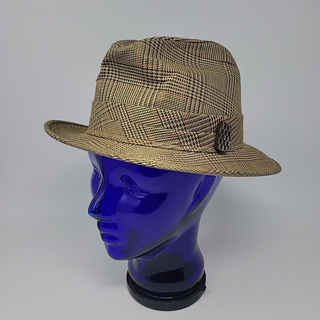 Vintage United Hatters Fedora Cap Made in USA Size 7 Mens-image