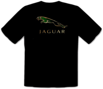 Jaguar Auto Logo car SCHWARZE T-Shirt -243