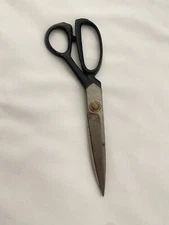 Vintage Antique 7 inches long Pinking Shears Made In Japan Dressmaker Scissors