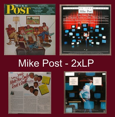 Mike Post - 2pk - Self Titled & Television Theme Songs; Vinyl 2xLP ...