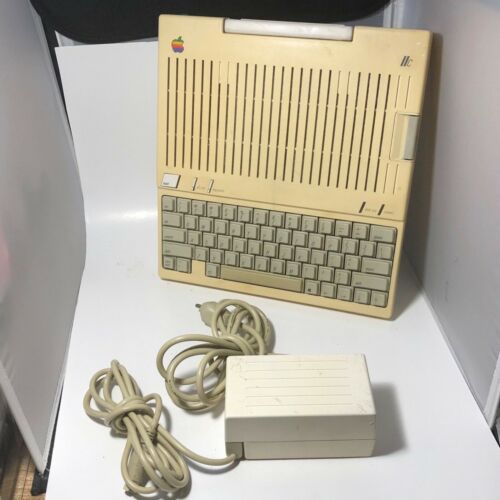 Apple IIc A2S4000 Computersystem und Netzteil getestet funktionsfähig B4200 - Bild 1 von 12