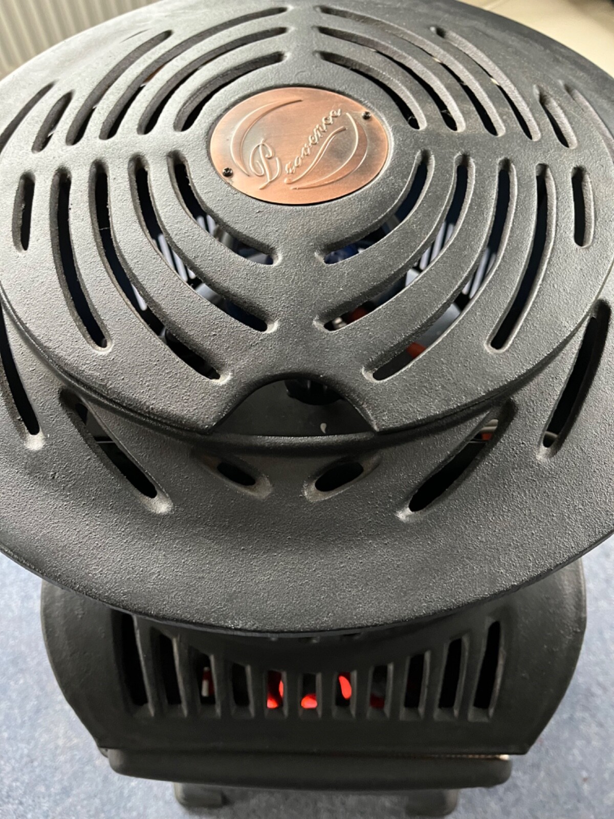 Provence Portable Flueless 3.4KW Log Effect Calor Gas Stove Heater Matt