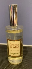 Creme Brulee Home Fragrance, Scentations, 4OZ, Oil Based, Vintage, Almost Full