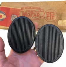 For 1935-1942 Dodge Car Clutch Brake Pedal Pad Set Black For 1935-1942 Dodge Car Clutch Brake Pedal Pad Set Black