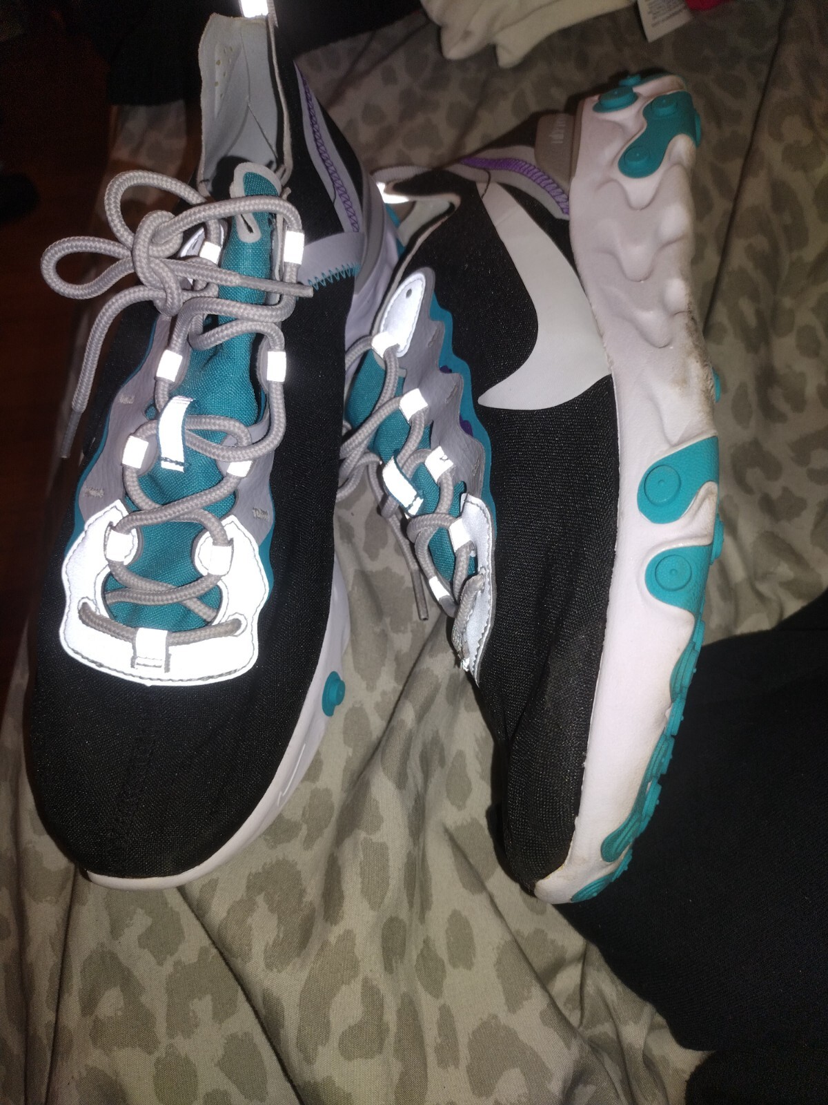 nike react sneakers men size 9 - image 3