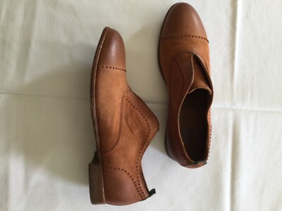 Halbschuhe Damen, von MOMA, Gr. 36,  Leder, Farbe Terra, LederSohle, neu,