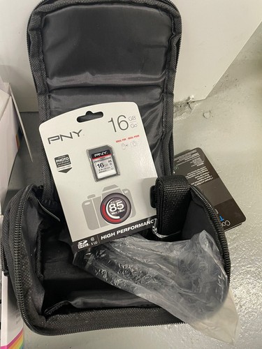 Polaroid iS824 16 Mega Pixel 8x Optical Zoom 1080p HD Camera - Plus Bag +sd Card - Picture 7 of 13