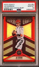 2023 Joe Burrow Panini Legacy Under the Lights  # /50 MVP Bengals PSA 10 Bengals