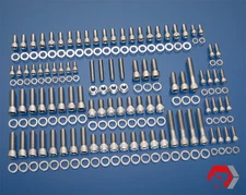 BBC BIG BLOCK CHEVY STAINLESS BOLT KIT 396-454 w/ LONG WATER PUMP 400 427 454