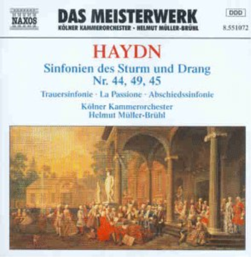 Müller-Brühl,Helmut Haydn Sinfonien 44, 45 und 49 Mueller (CD)