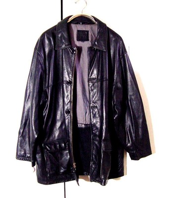 field gear leather jacket