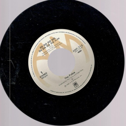 The Police: DeDoDoDo, DeDaDaDa/Behind My Camel, 7 in Japanese Pressing Record - Imagen 4 de 6