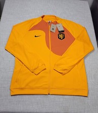 NIKE Netherlands Academy Pro Anthem Jacket XL Mens Orange FIFA Worldcup 2022 Zip