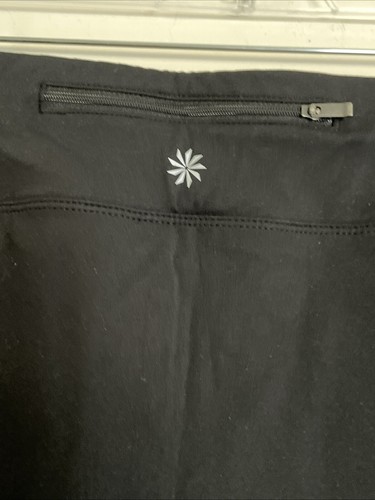 Athleta Tee Time Skort Women’s XLarge Black Stretch Golf Tennis Pickleball Skirt - 第 4/13 張圖片