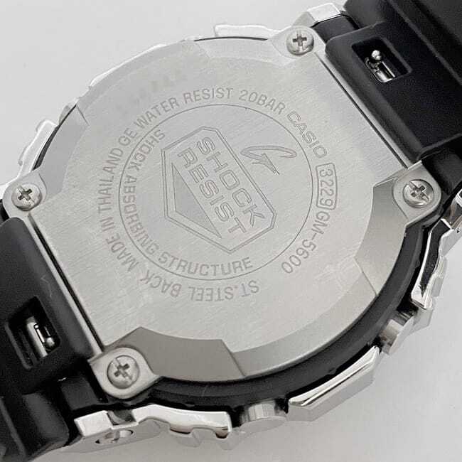 カシオ 腕時計 f-22313 ブラック シルバーG-SHOCK GM-5600 CASIO G-SHOCK GLX-5600-1JF G-LIDE Tide & Moon Data World
