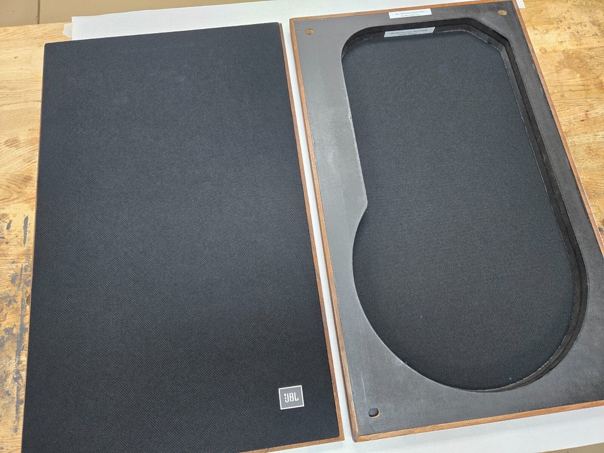 New JBL L100 Classic MKII Piece Grilles 14 Color Fabric Choices JBL  Badges