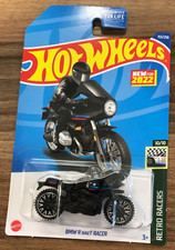 Hot Wheels BMW R NineT Racer 153 HW  22 Retro Racers 10/10 Black VHTF 