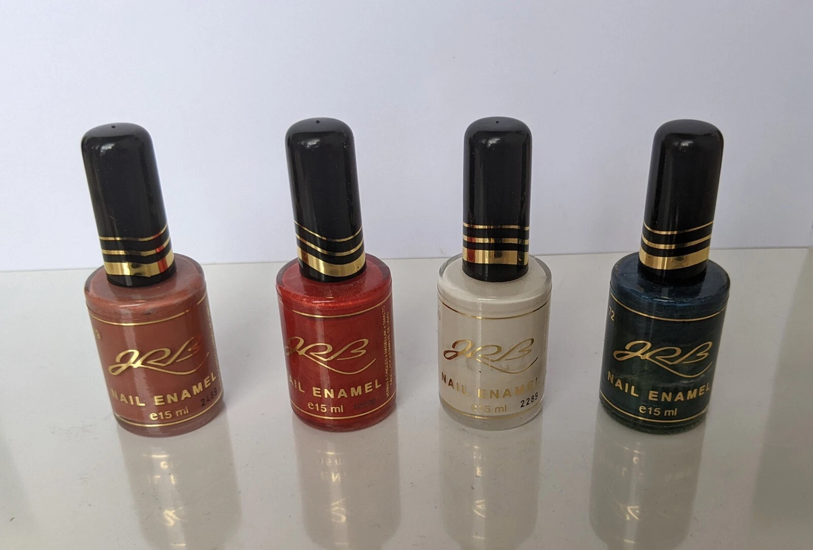 4x JRB Nail Polish Nail Enamel, 15ML (s7)