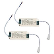 12-18W LED Driver Constant Current 300mA AC 85-265V Output 36-63V SM Male Con...