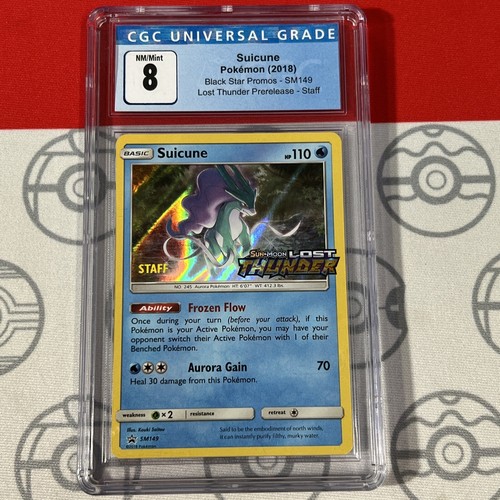 Suicune graded CGC 8 for sale on eBay