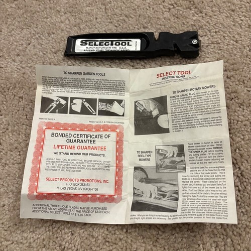 Vtg Selectool Master Sharpener & Glass Cutter By Western Select Made in USA - Picture 7 of 18
