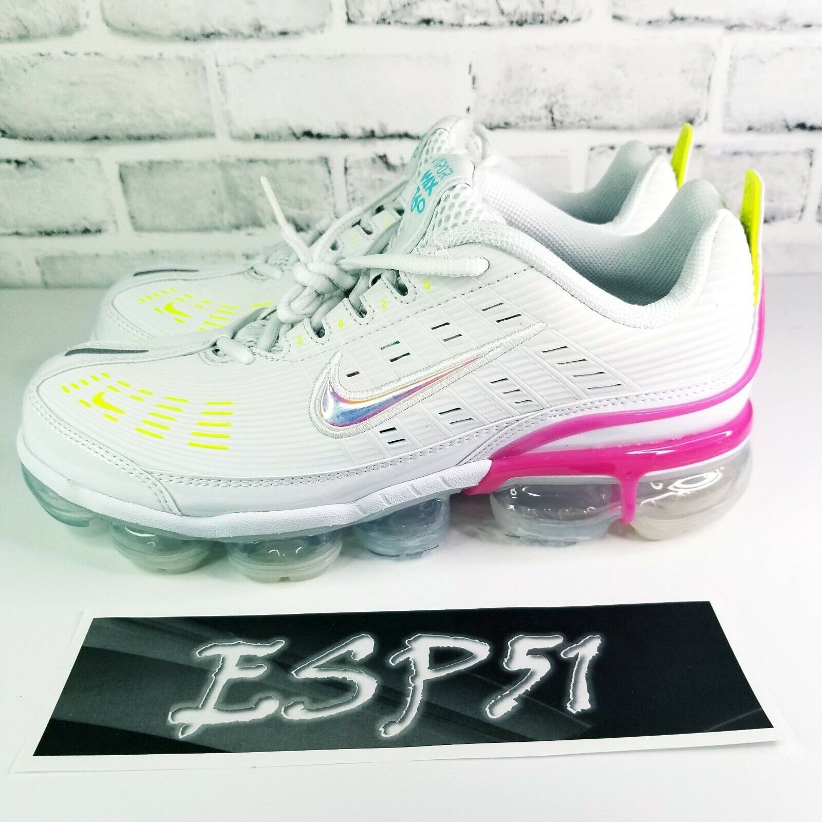 Size 10.5 - Nike Air VaporMax 360 Volt Fire Pink 2020 for sale ...