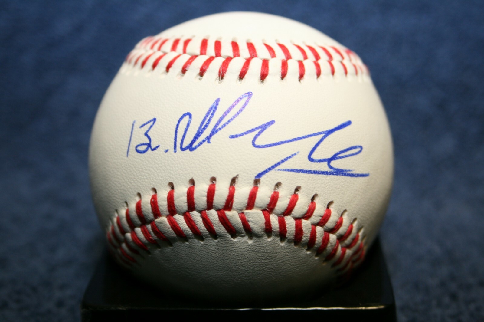 BLAKE RUTHERFORD AUTOGRAPHED SIGNED BASEBALL BIRMINGHAM BARONS NEW YORK ...