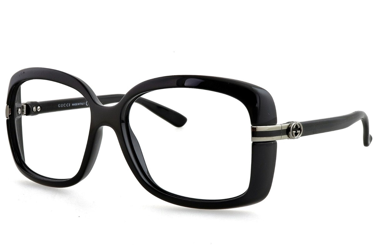GUCCI GG3188/S D28DG 58mm Black Oversized Eyeglasses Sunglasses