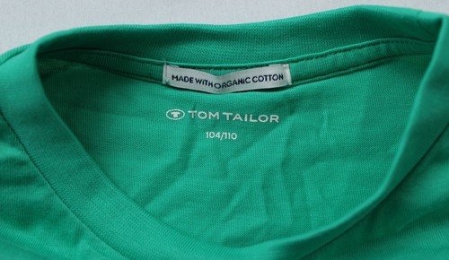 Tom Tailor Boy's Sporty Dude L/S T-Shirt JL3 Green Size US:5 EU:104/110 - Picture 3 of 4