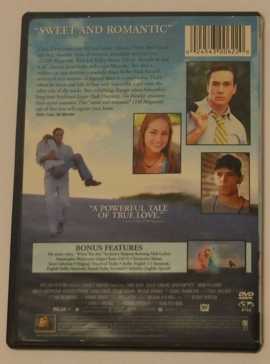 Faces of Earth [DVD](中古品) Here on Earth DVD Chris Klein Leelee Sobieski 24543006220| eBay