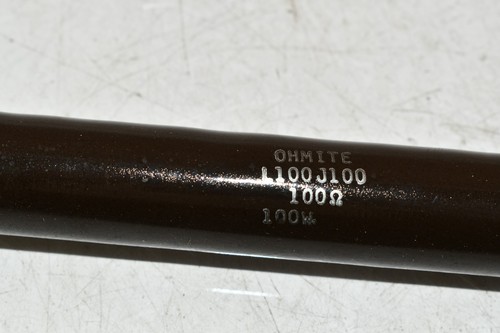 NUEVO Ohmite L100J100 100 Ohmios 5% 100W W W Wirewound Chasis Montaje Resistencia - Imagen 3 de 4