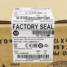 Allen-Bradley MicroLogix 1200 40 Point Controller 1762-L40BWAR US Free Tax