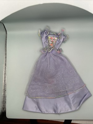 #ad #ad VTG 2000 MATTEL Easy to Dress Princess Barbie Lavender Replacement DRESS 28266 $7.19
