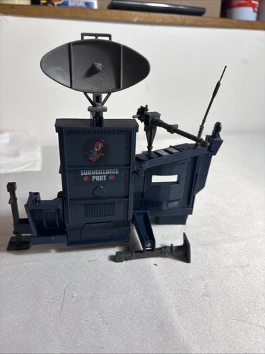 G.I. Joe 1986 Cobra Surveillance Port Incomplete Set For Parts or Completion