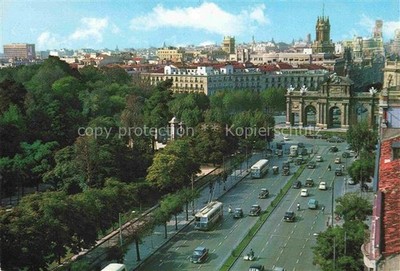 MADRID  ES Panoramica de la calle de Alcala