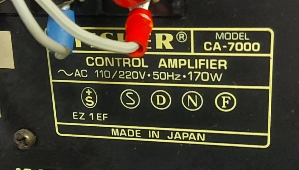 FISHER CA 7000 Control Amplifier  - Bild 3 von 3