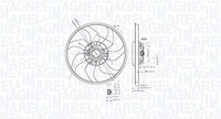 Magneti Marelli LüFter MotorküHlung 069422897010 12V 168W 388Mm FüR Opel Corsa