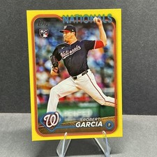 2024 Topps Update #US137 Robert Garcia Rookie Yellow