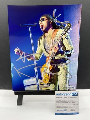 Lenny Kravitz Signed 8x10 ACOA Music Lenny Kravitz autographed photo Sexy Grammy