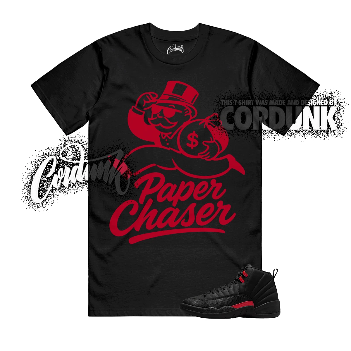 12 Bloodline Varsity Red University 2026 T Shirt Match PAPER