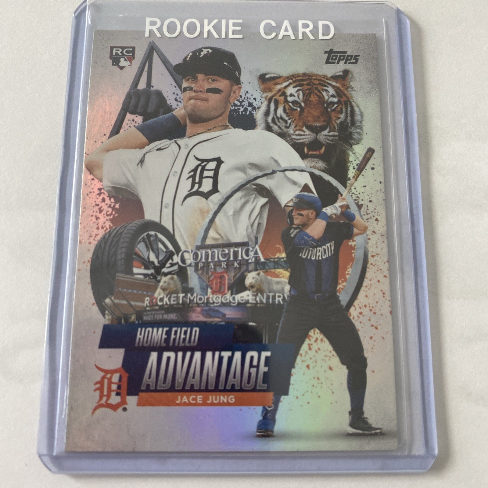 2025 Topps Series 1 Jace Jung Home Field Advantage RC HA-15