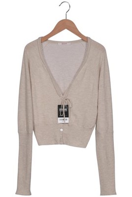 bloom Strickjacke Damen Cardigan Jacke Gr. EU 40 Wolle Kaschmir Beige #c9j2m5l