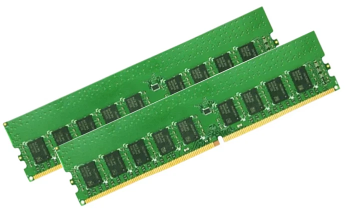 32GB 2x 16GB ECC Unbuffered DDR4 RAM UDIMM 2666MHz f Microserver PC4-2666V-E