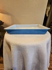 Pyrex Vintage Horizon Blue Lasagna Pan 13.5"x8.75"x1.75"