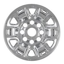 Set Of 4 17 Chrome Wheel Skins For 2011-13 Nissan Nv Cargo Van 17 Steel Wheels Set Of 4 17 Chrome Wheel Skins For 2011-13 Nissan Nv Cargo Van 17 Steel Wheels